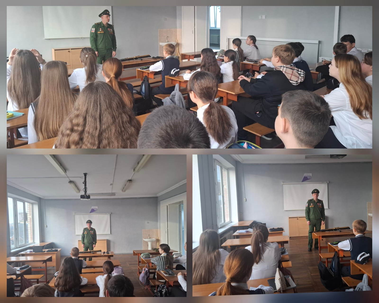  3 декабря 2025г в 1 "Б" классе МОБУ СОШ № 11 им. Героя России И.В. Марьенкова  г. Лабинска  прошел урок мужества, который провел Андрей Владимирович Черноволов, кавалер ордена Мужества, ветеран боевых действий специальной военной операции. Пресс-центр. Официальный сайт Краснодарской краевой общественной организации «Герои Отечества».